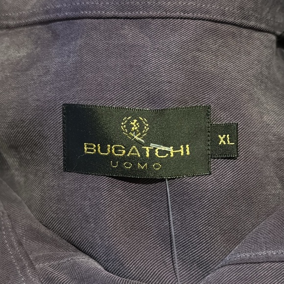 Bugatchi Uomo Men’s Extra Large Casual Button Shirt Chest Pocket - Picture 5 of 6